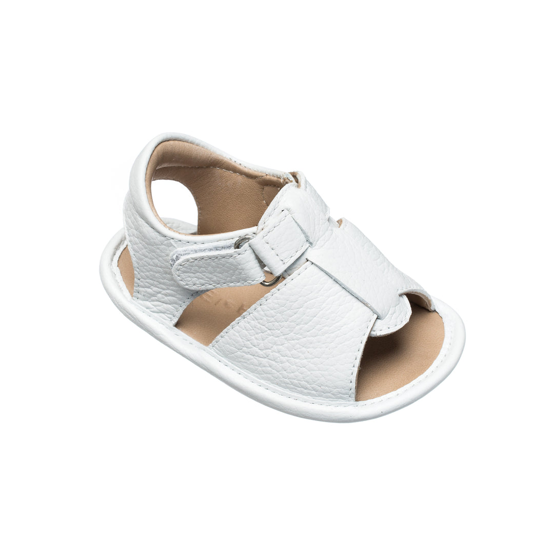 Baby Sandal, White