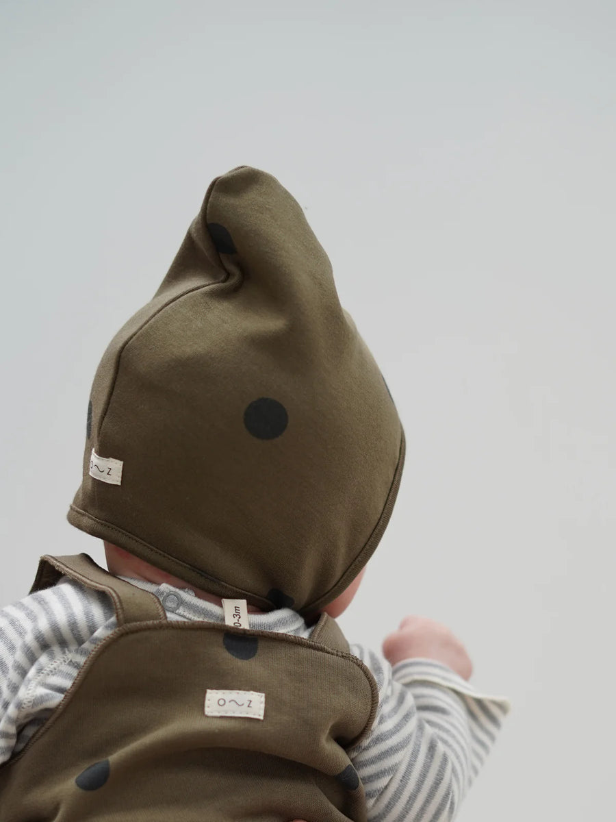 新品未使用 organic zoo Olive Dots Suit 6-12m GoldDotsSuitFront-Edit.jpg?v=