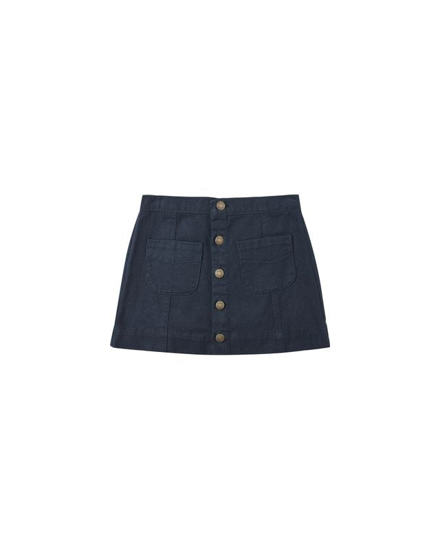 Denver Mini Skirt, Indigo Denim