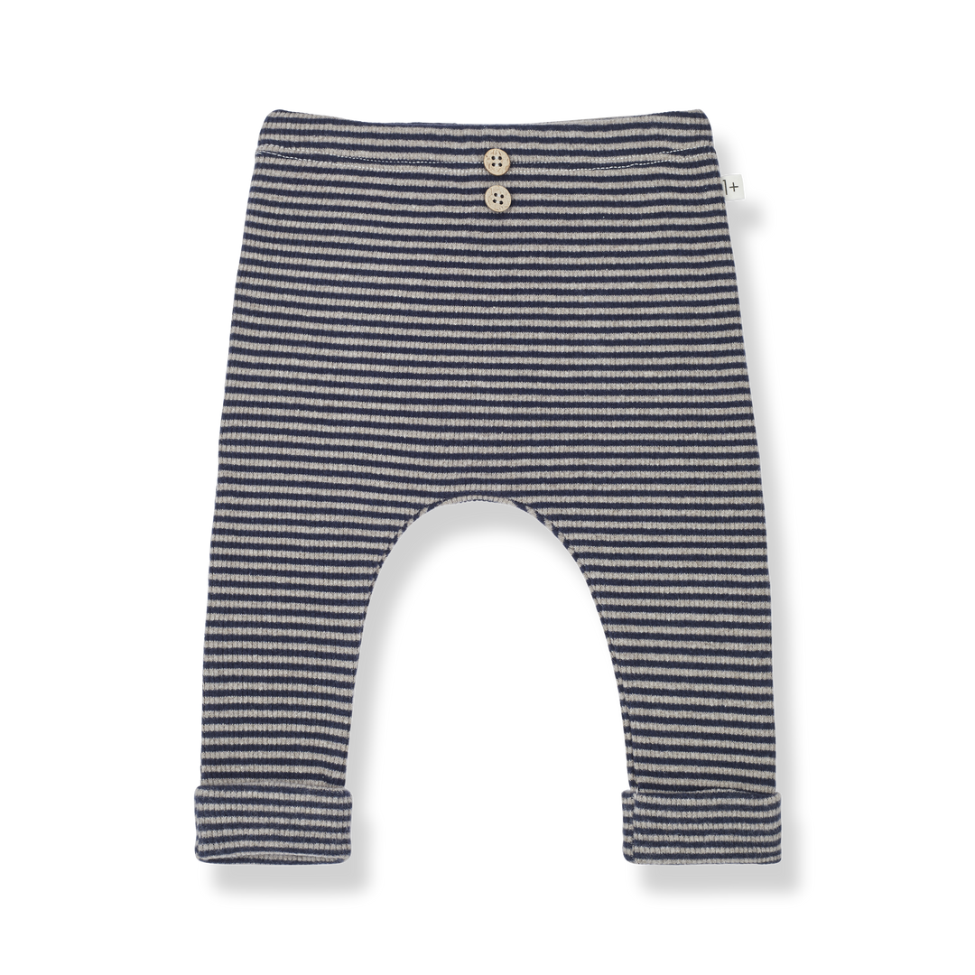 Edwin Leggings, Navy-Taupe