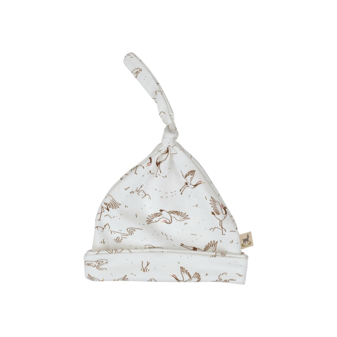 Beanie, Cranes - Ivory