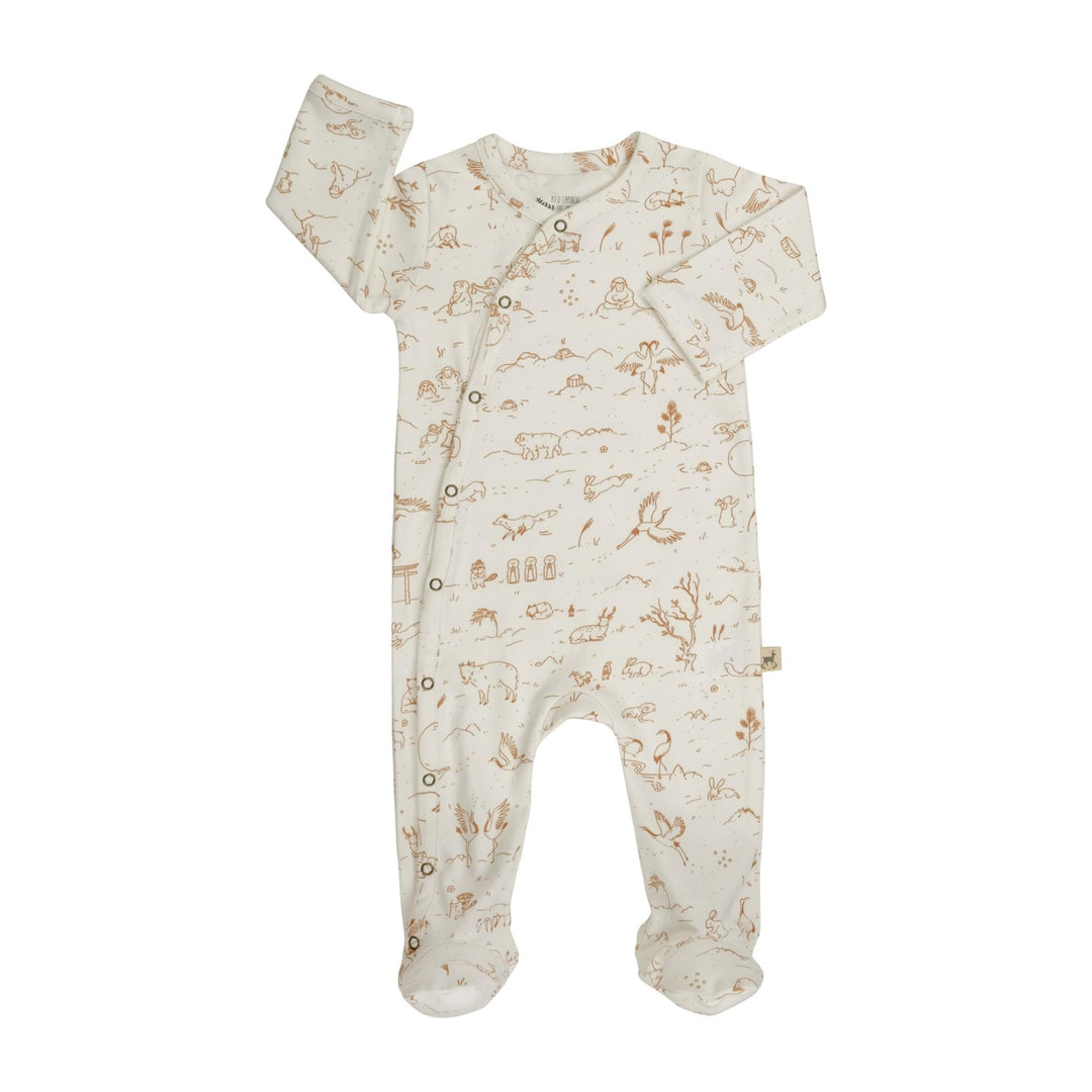 Footed Jumpsuit, The Story - Ivory