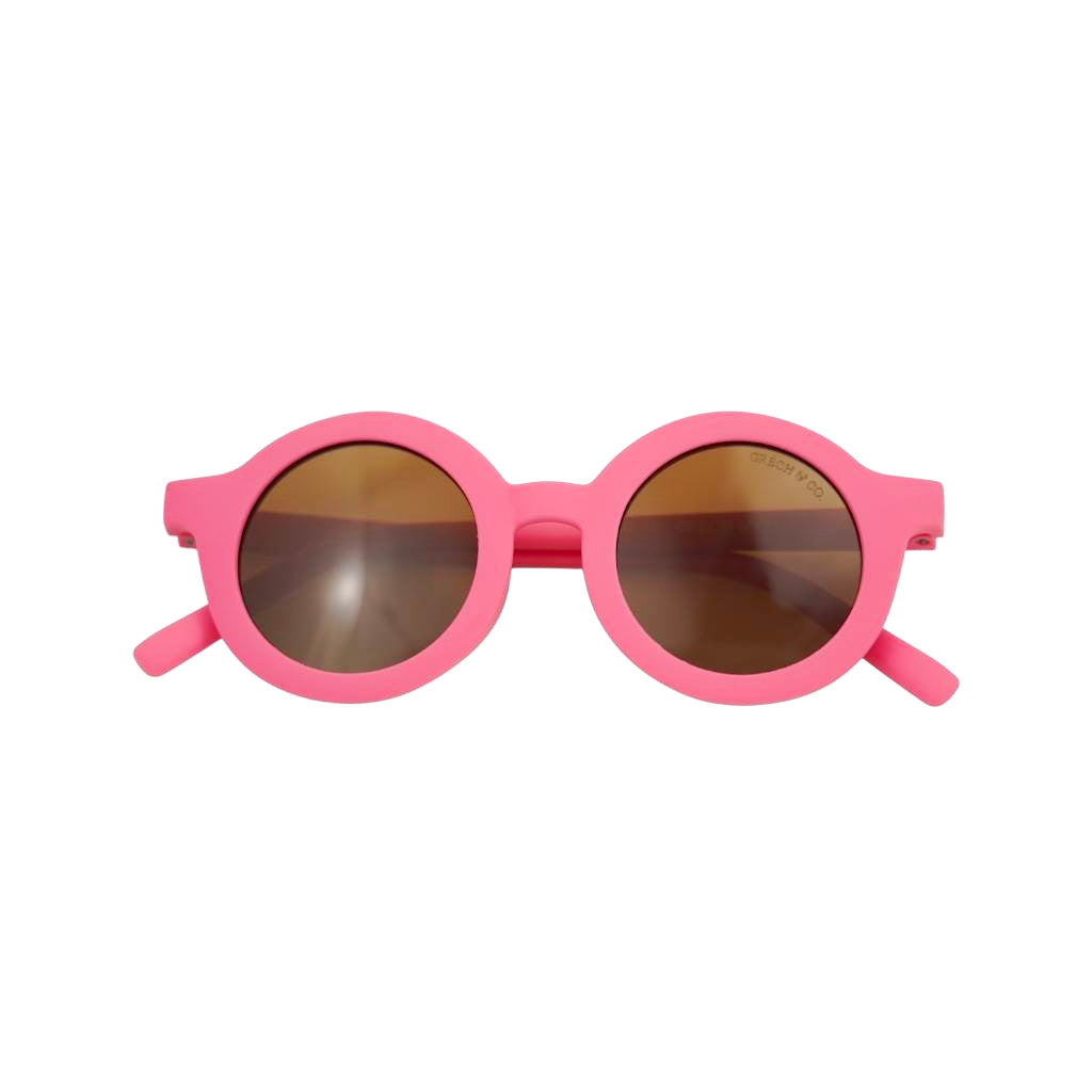 Round Sunglasses, Bubble Gum