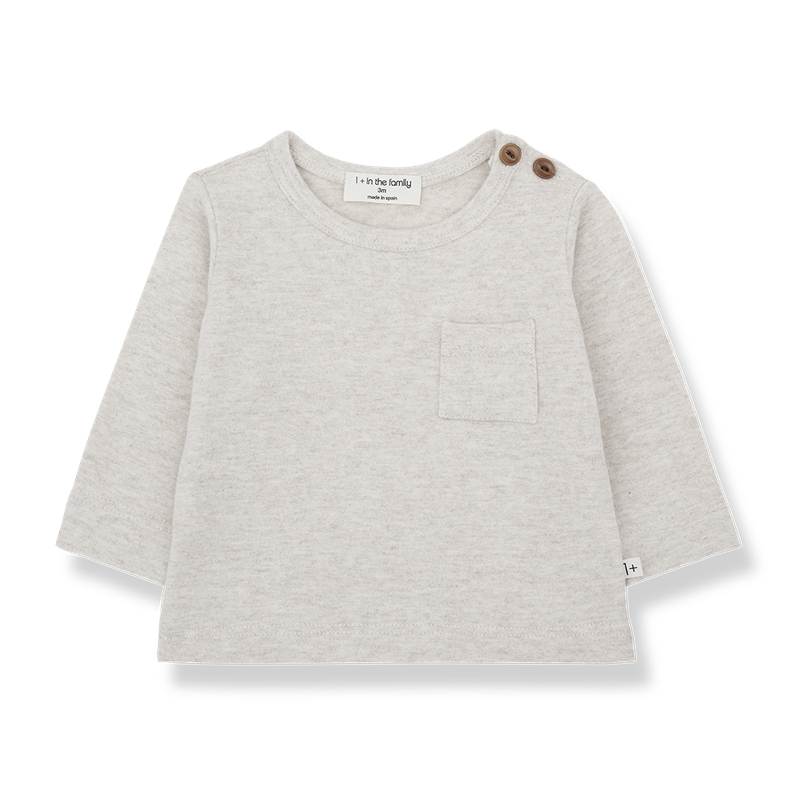 Oriol L/S T-Shirt, Rice