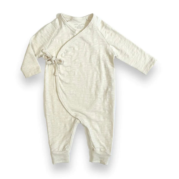 Flame Kimono Coverall, Ecru