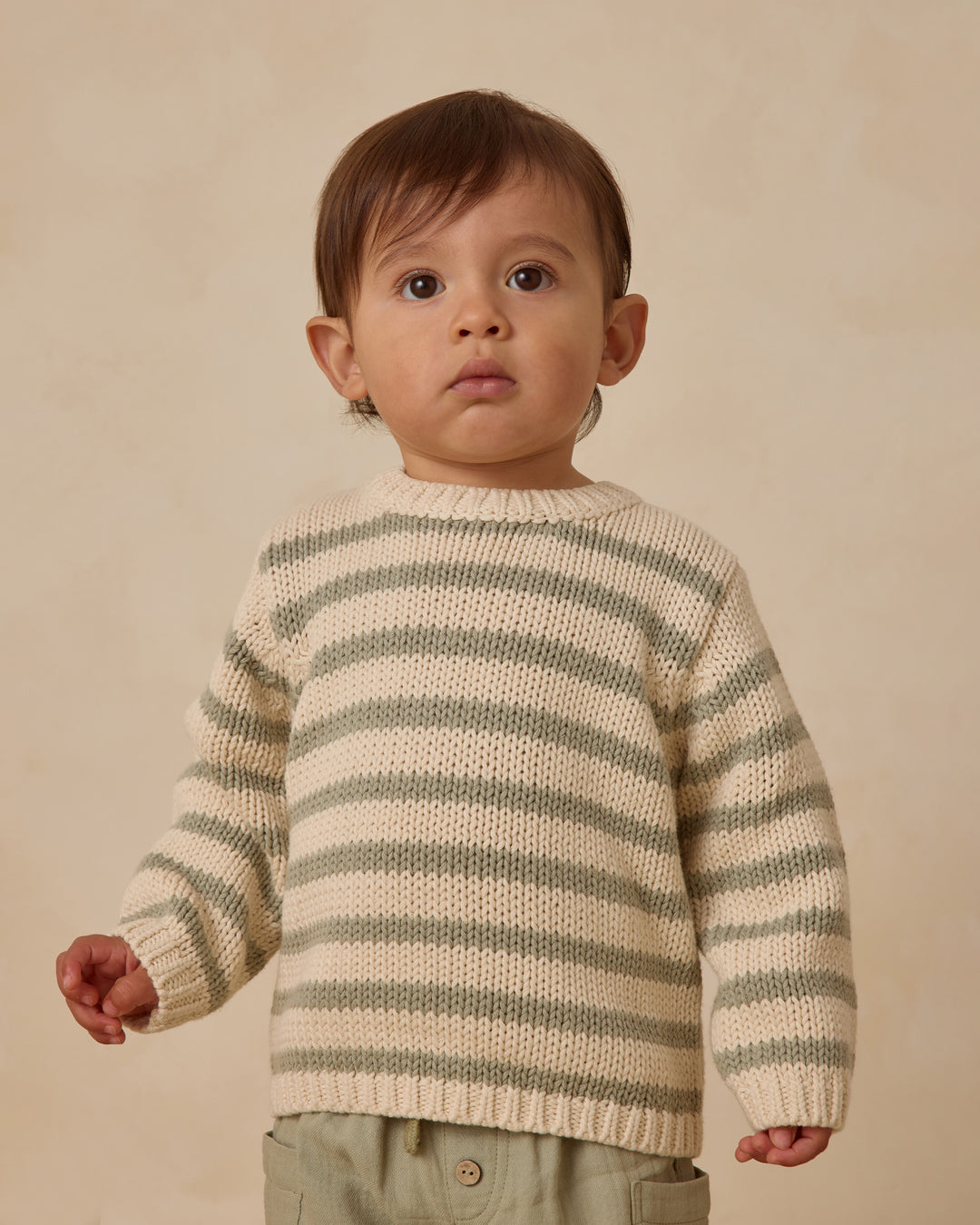 Rex Sweater, Fern Stripe