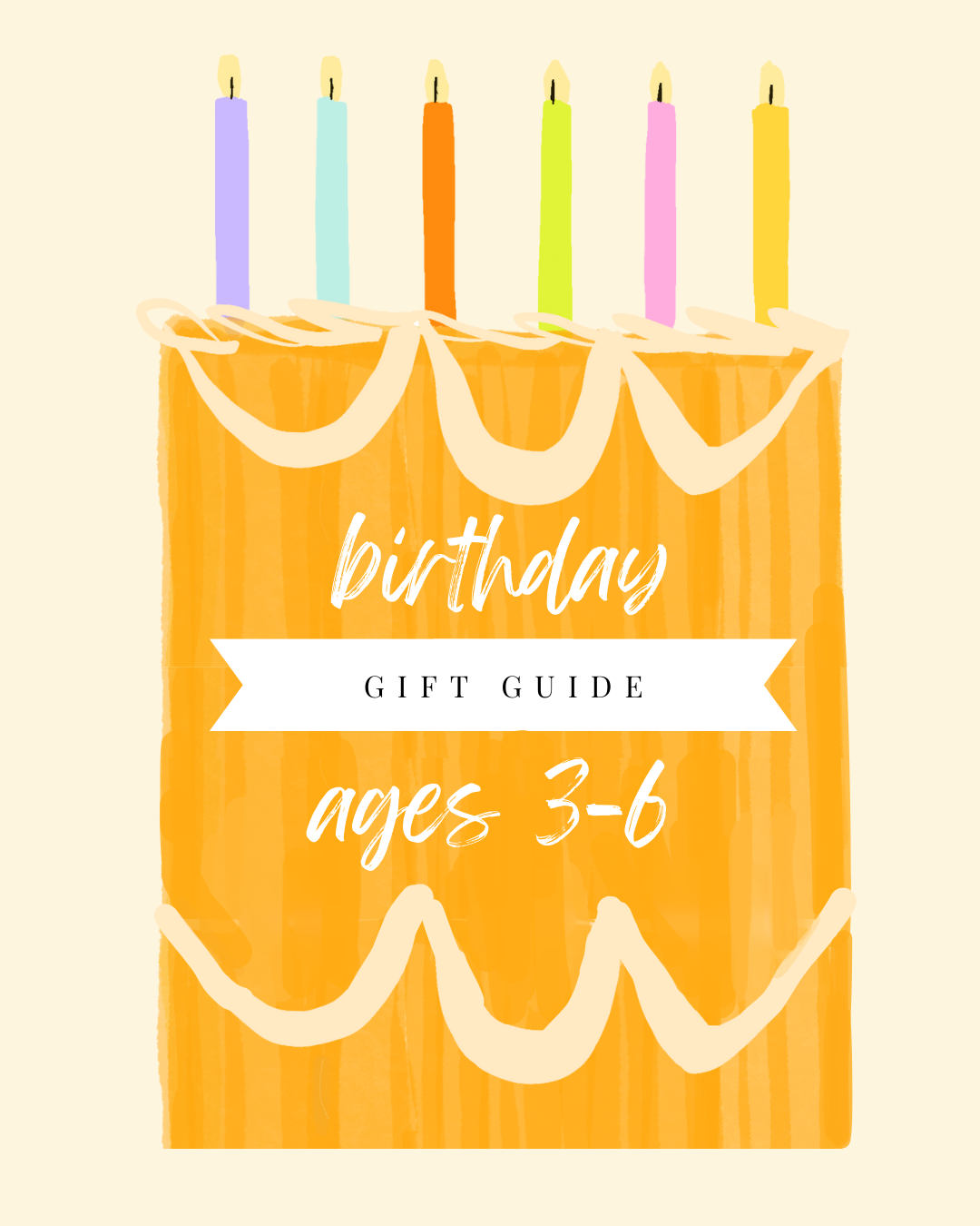 Birthday Gift Guide: Ages 3-6 Years