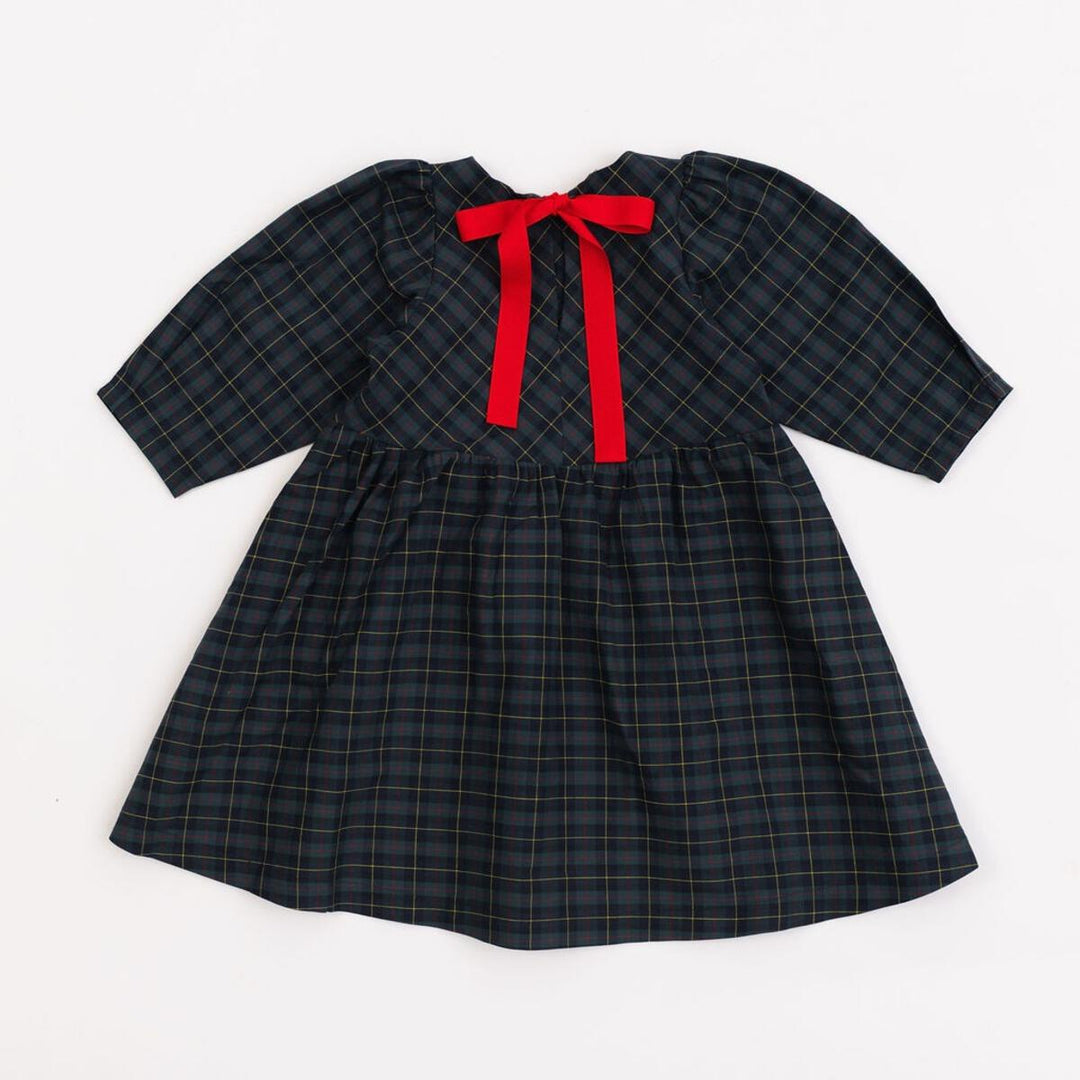 Birthday Dress, Mistletoe Plaid