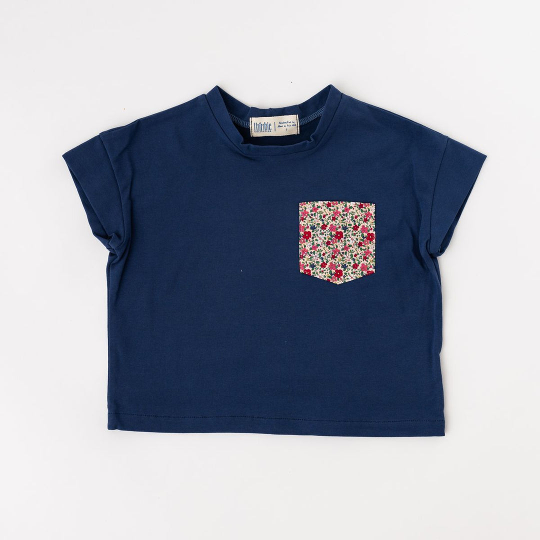 Modern Tee, Marine Posy
