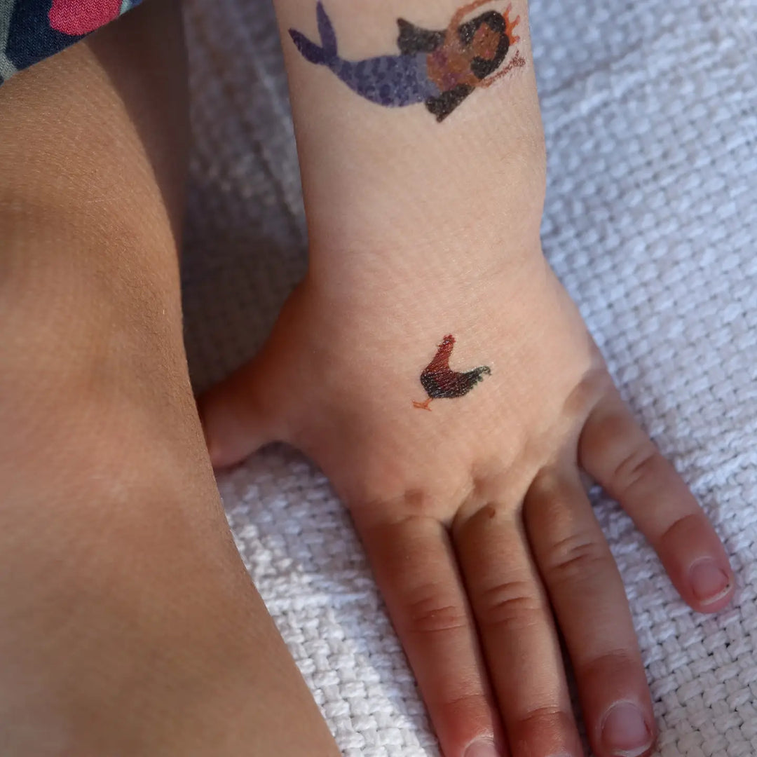 Saint & Co Temporary Tattoos, Farm Animals