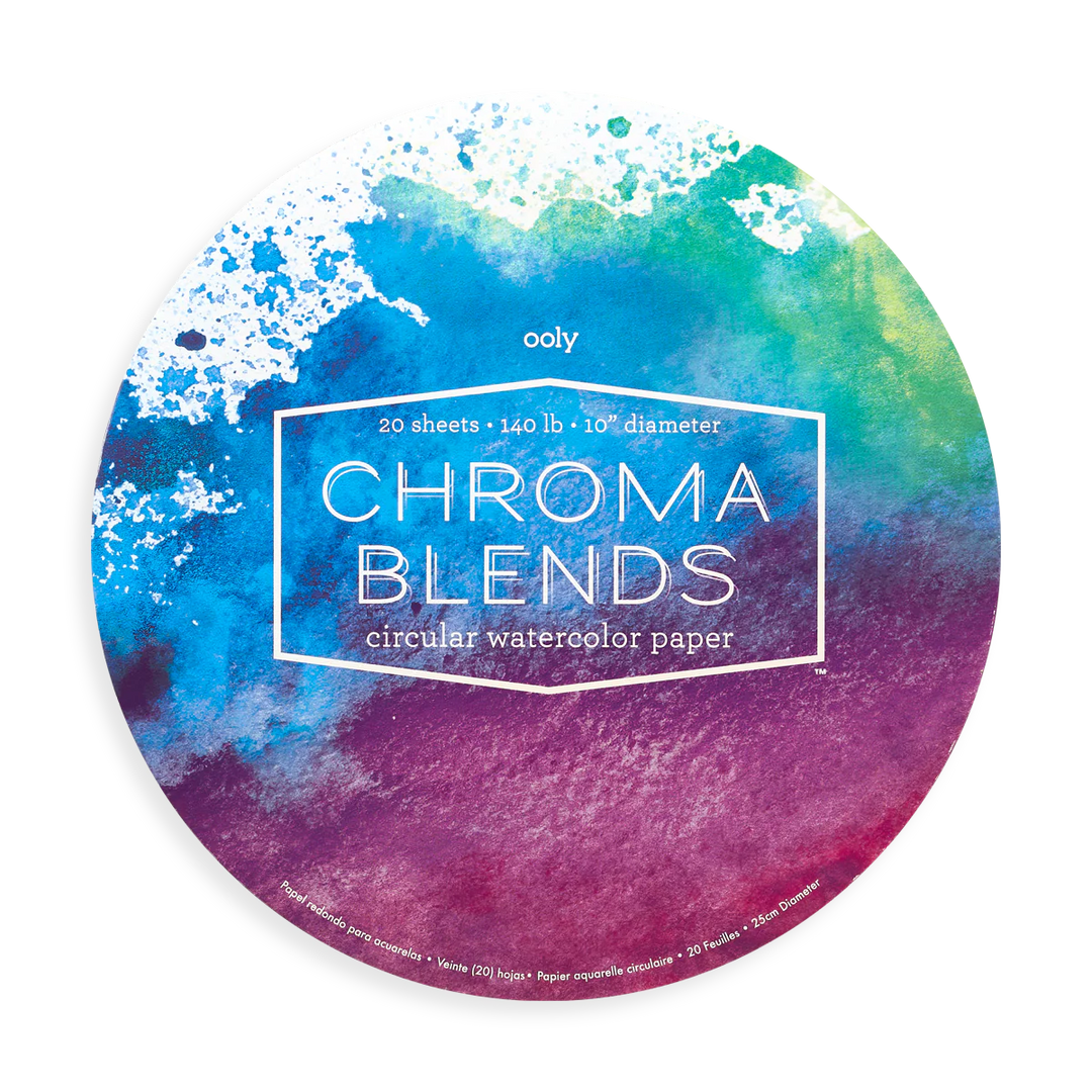 Chroma Blends Circular Watercolor Paper Pad