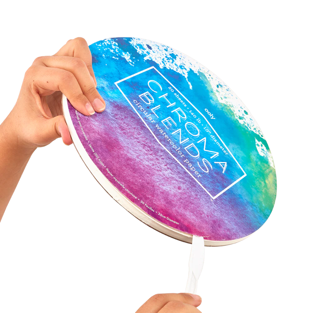 Chroma Blends Circular Watercolor Paper Pad
