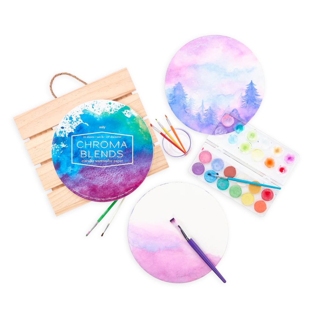 Chroma Blends Circular Watercolor Paper Pad