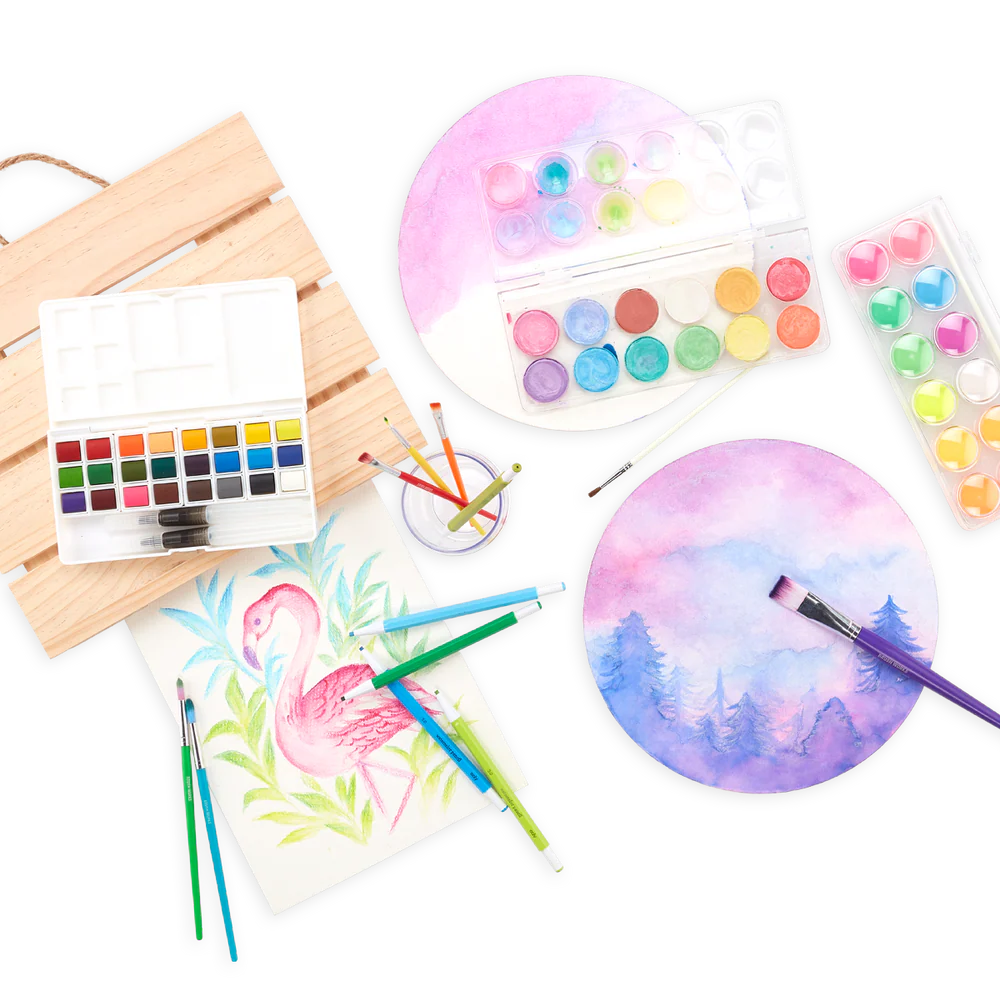 Chroma Blends Circular Watercolor Paper Pad