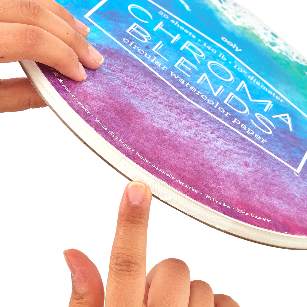 Chroma Blends Circular Watercolor Paper Pad