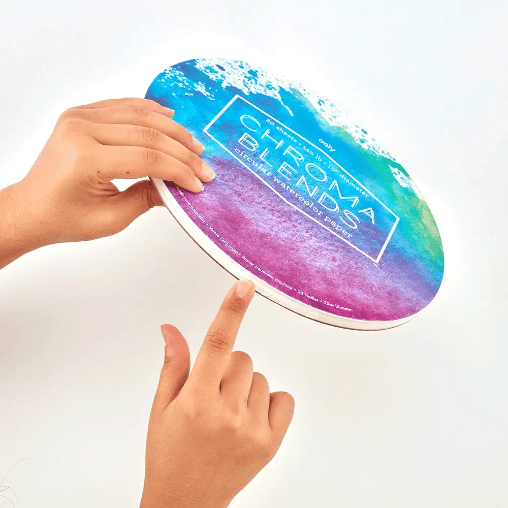 Chroma Blends Circular Watercolor Paper Pad