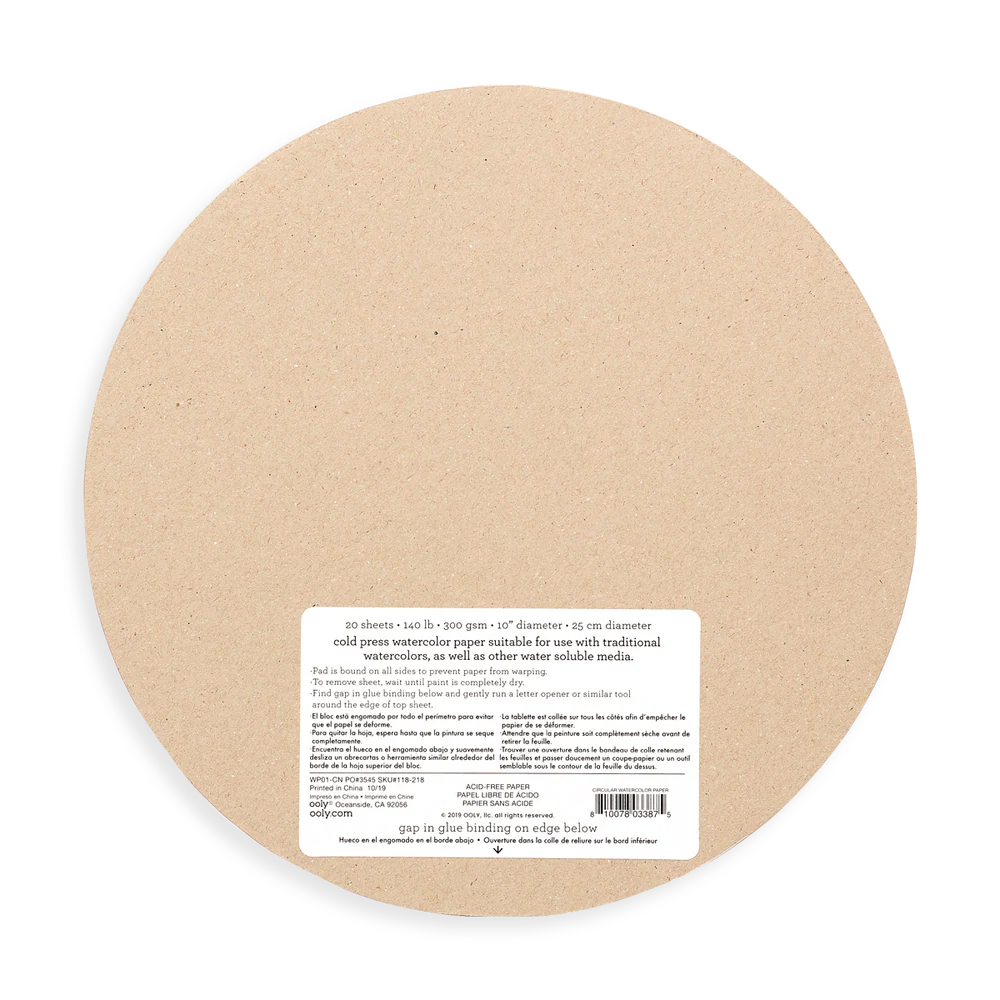 Chroma Blends Circular Watercolor Paper Pad