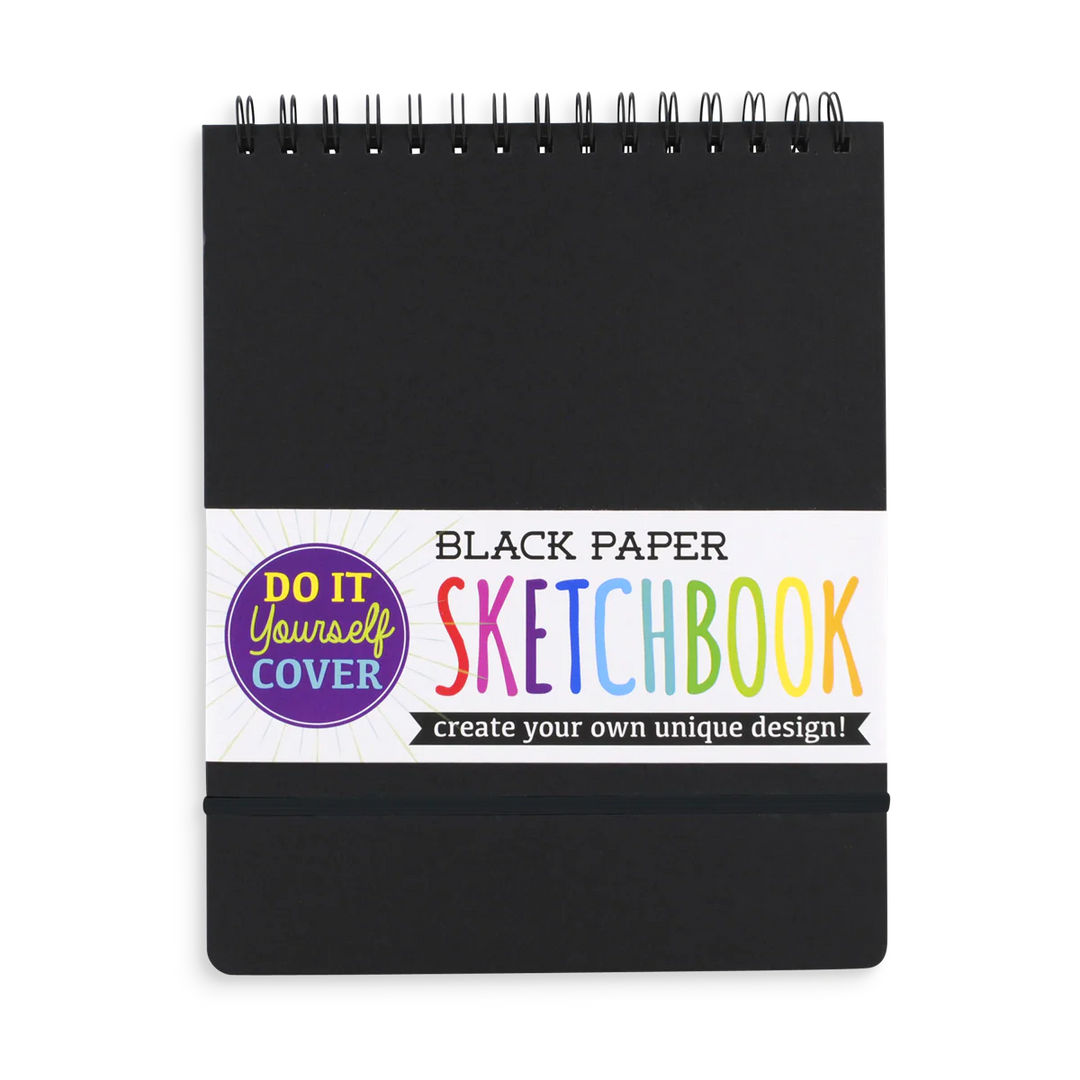 Black DIY Cover Sketchbook