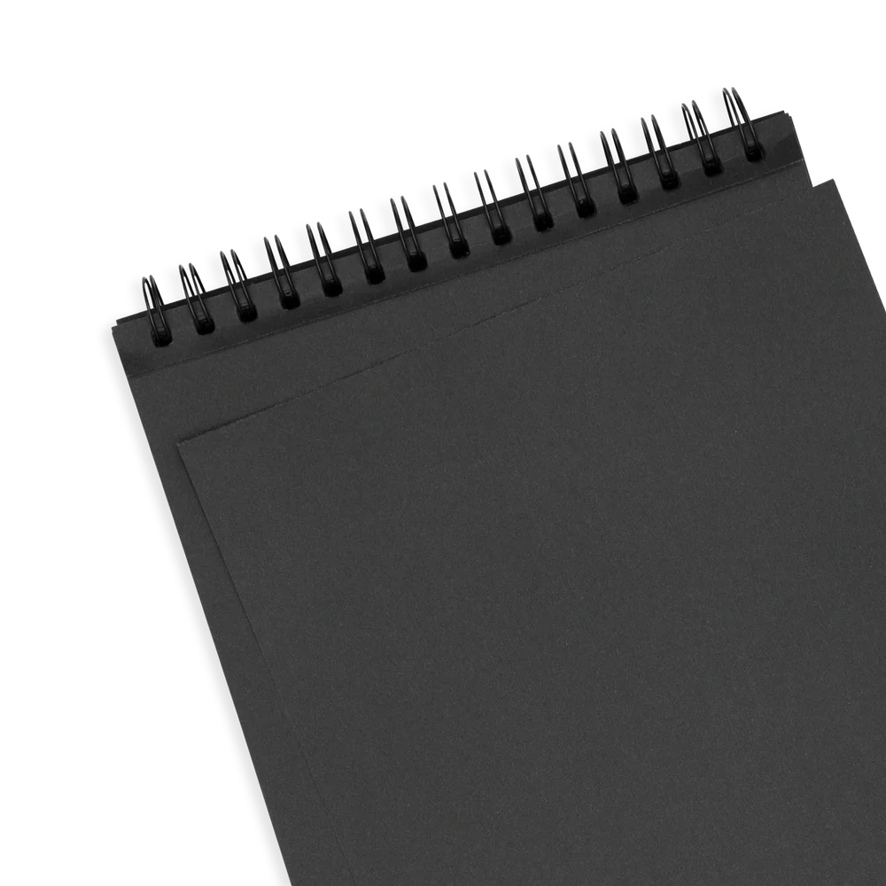 Black DIY Cover Sketchbook