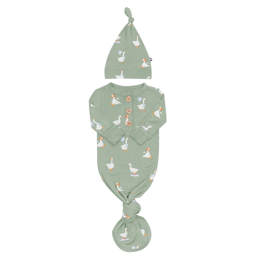 Knotted Gown Set, Silly Goose