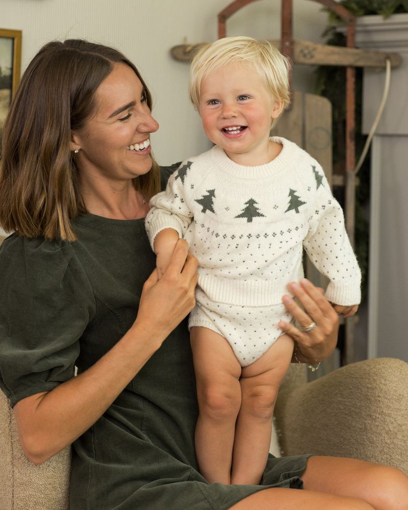Fair Isle Sweater, Trees