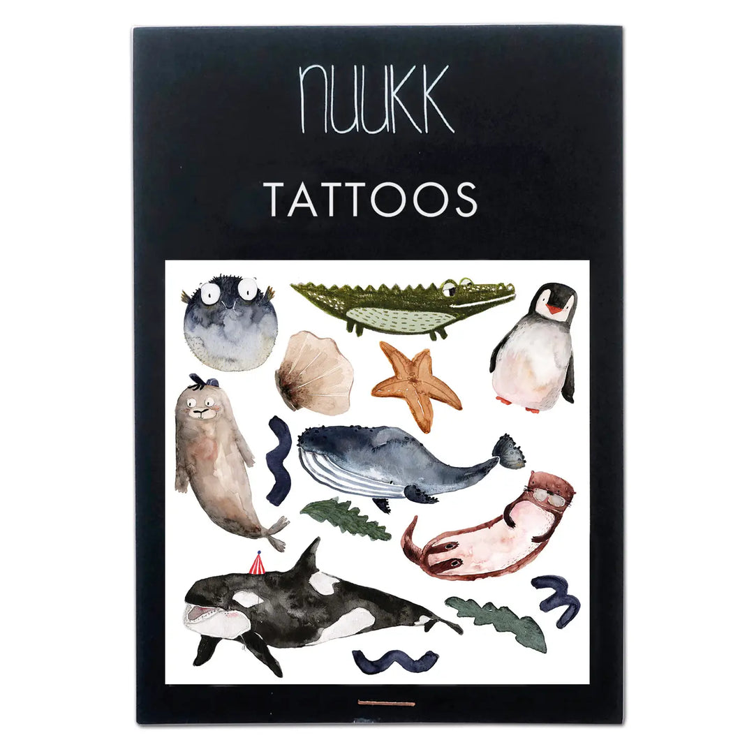 Nuukk Tattoos, Aquatic Animals