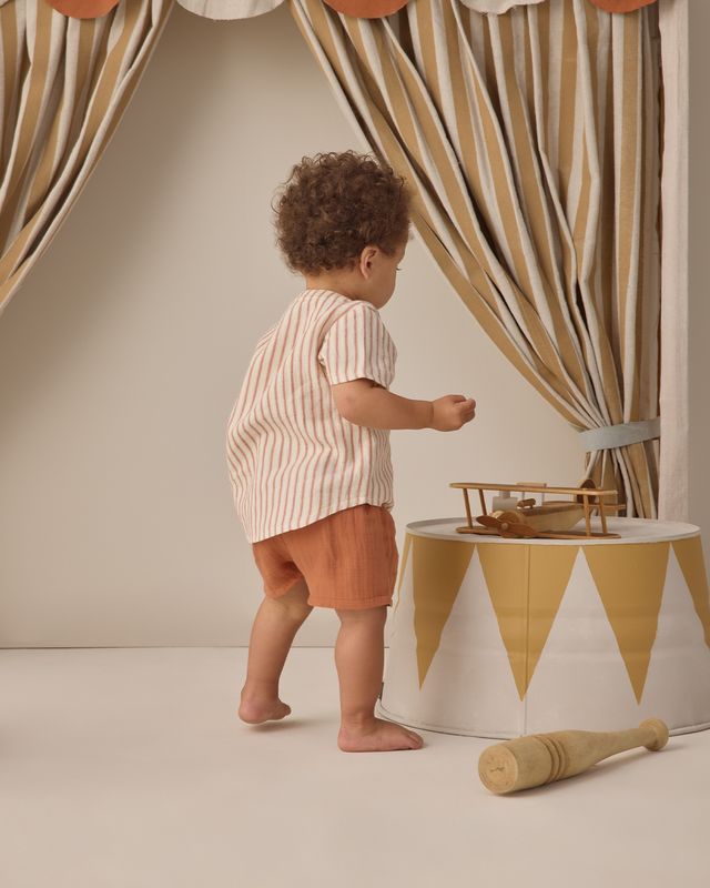 Woven Short, Poppy