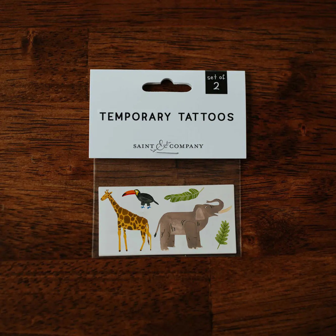 Saint & Co Temporary Tattoos, Jungle