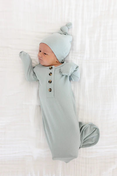 Knotted Gown, Bailey Ribbed