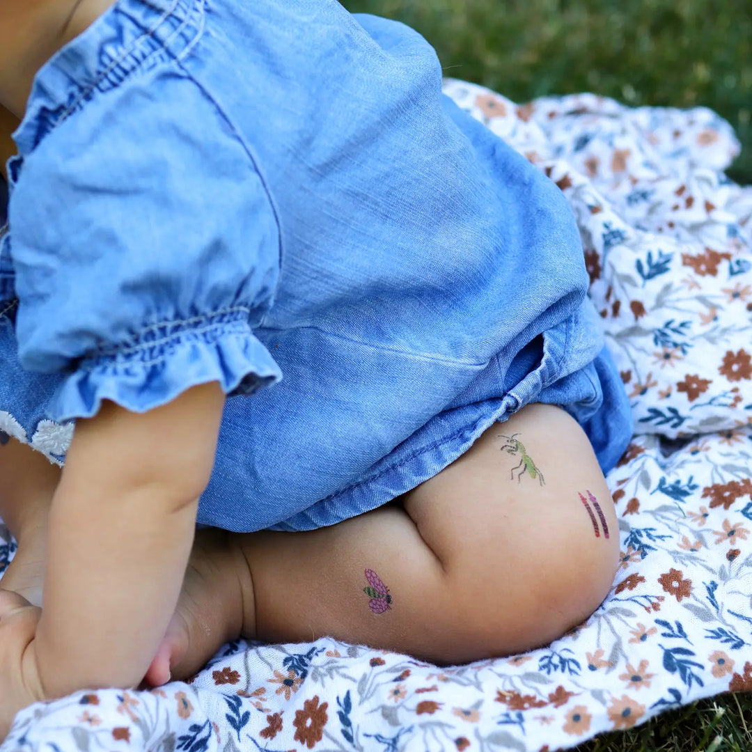 Saint & Co Temporary Tattoos, Bugs