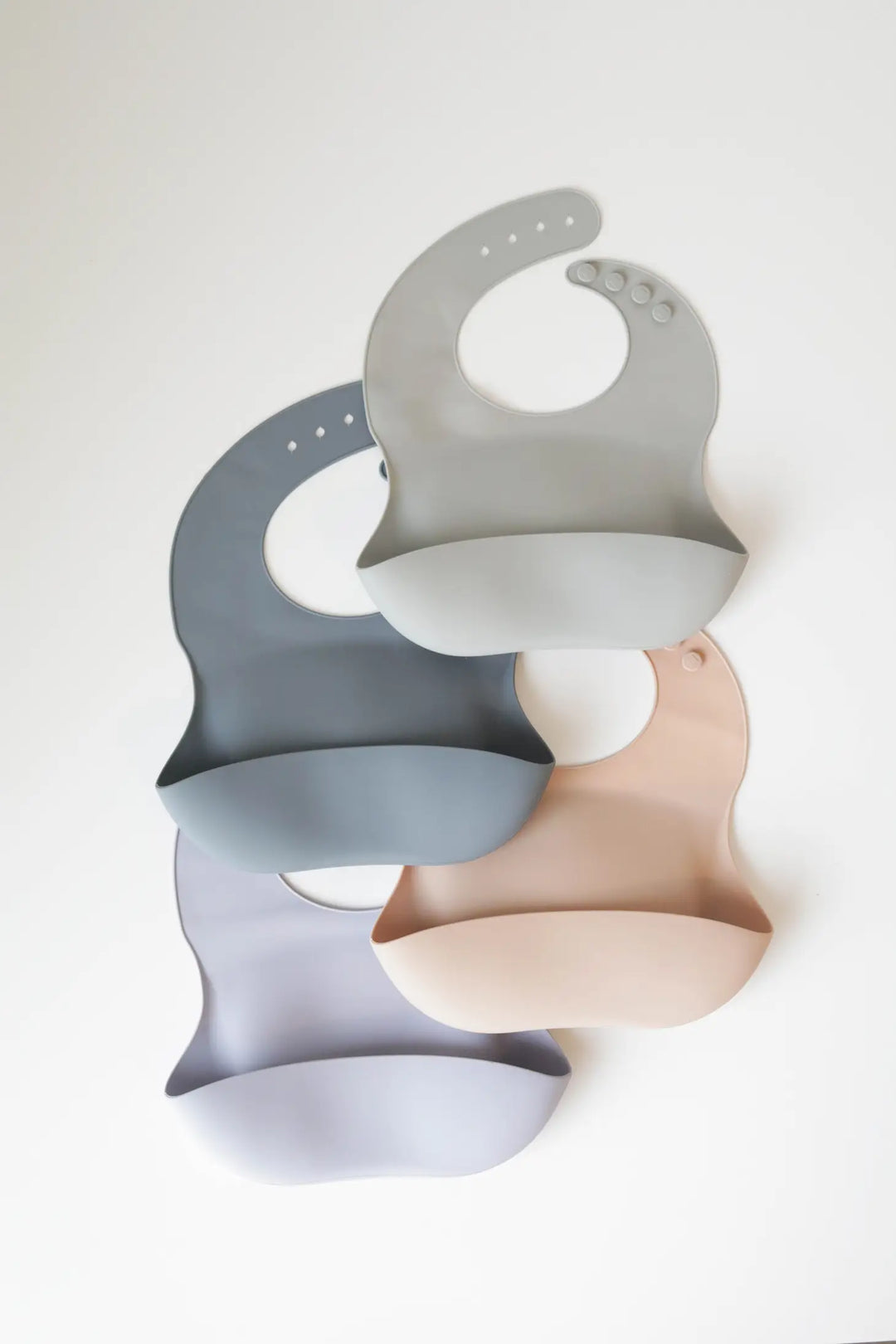 The Saturday Baby Bib, Peach