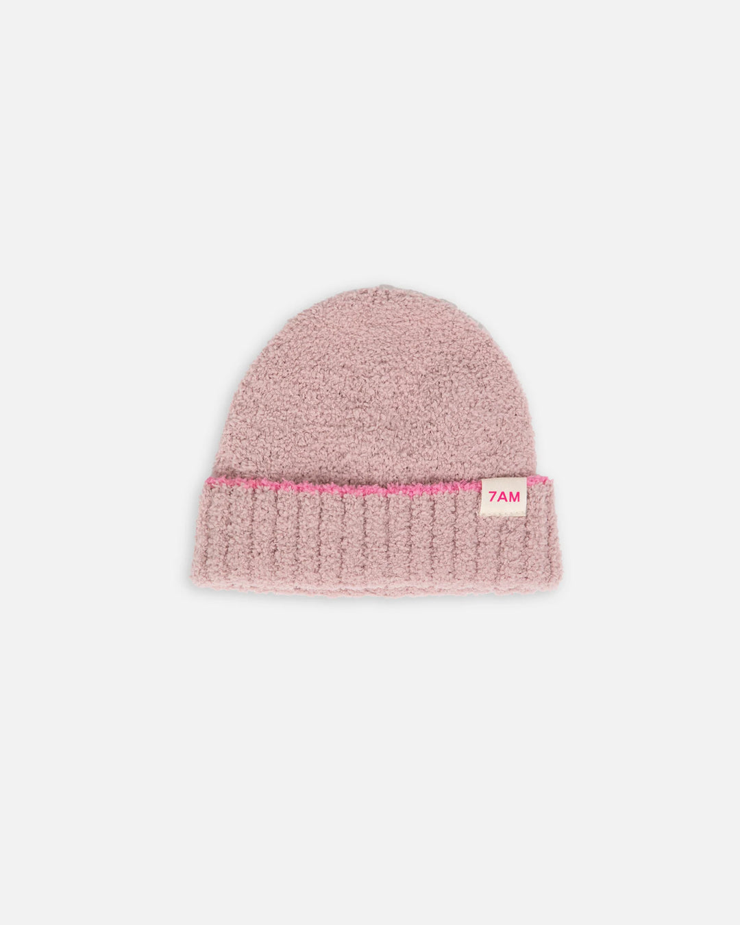 Beanie Fuzzy Ash Rose, Vivid Pink