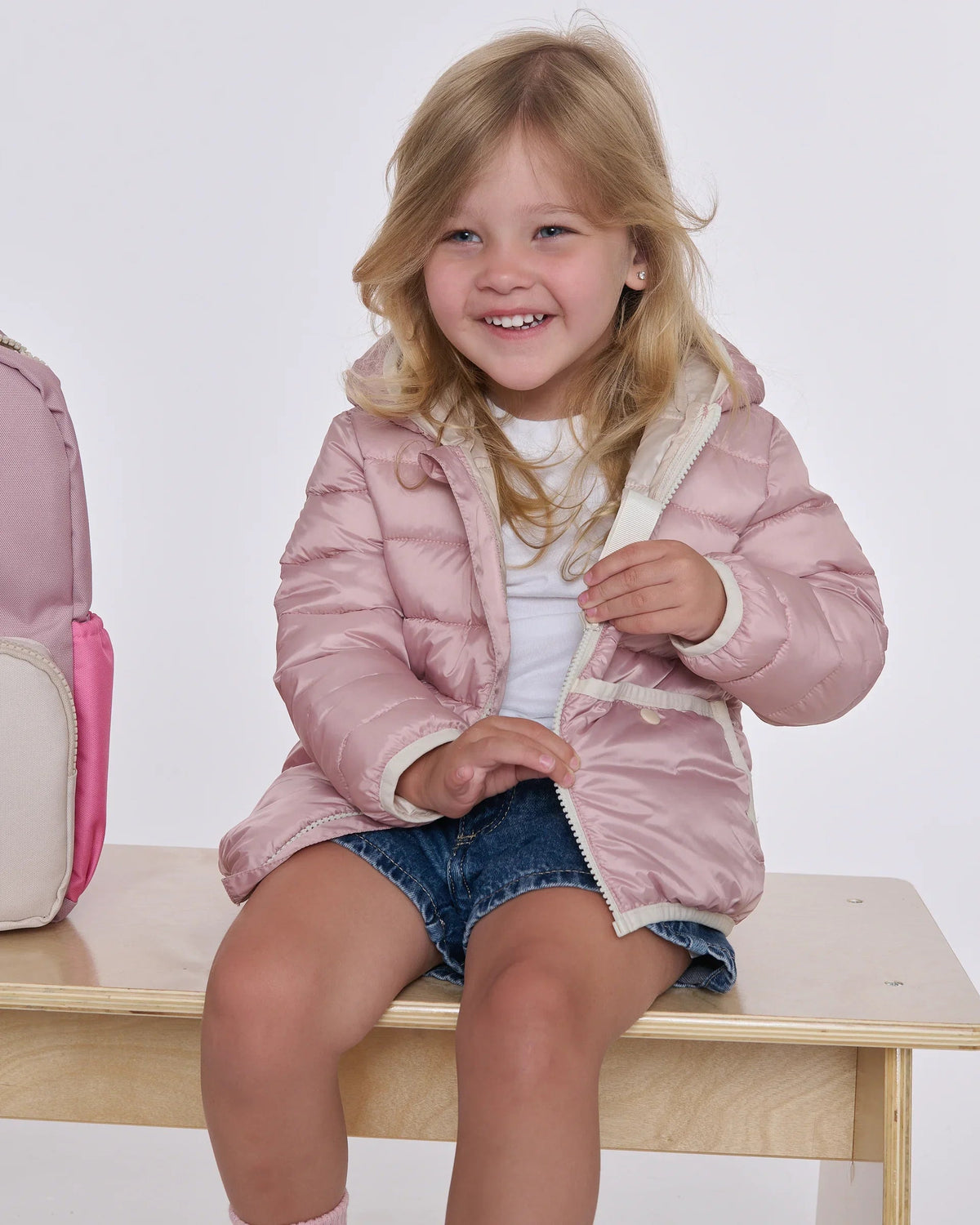 Compact Roll Me Puffer - Warm, Ash Rose