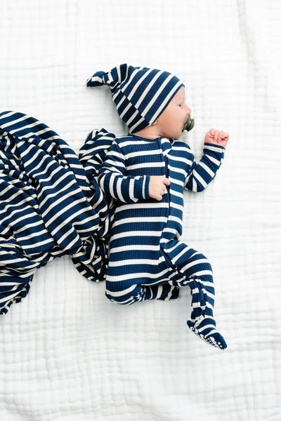 Zipper Footies, Jack Ribbed
