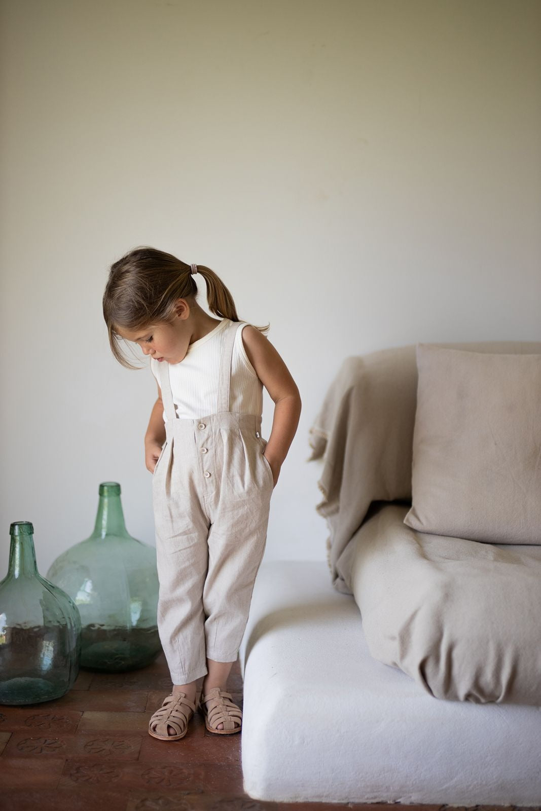 Agullana Overall, Beige