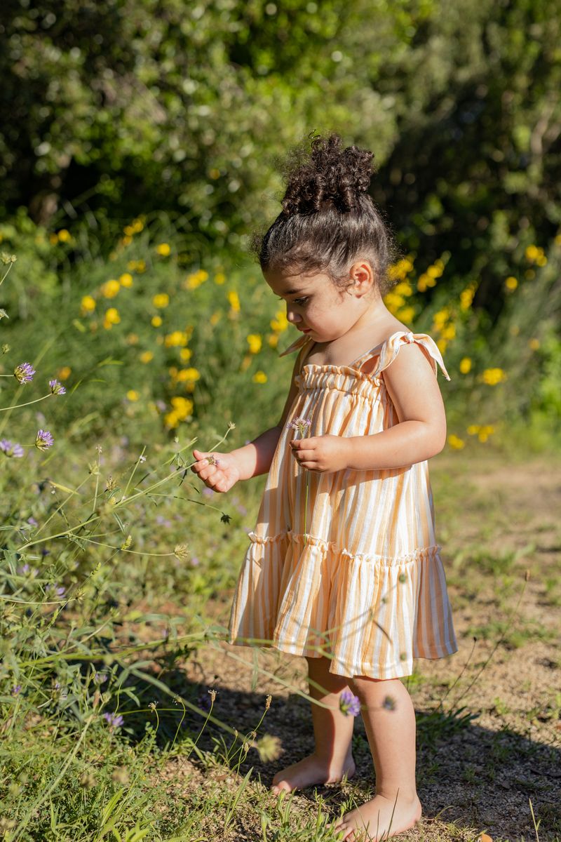 Araia Dress, Peach