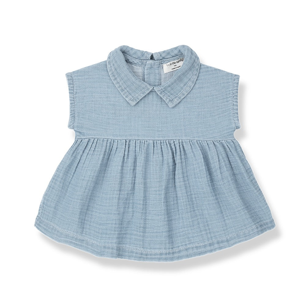 Arcadia Dress, Denim