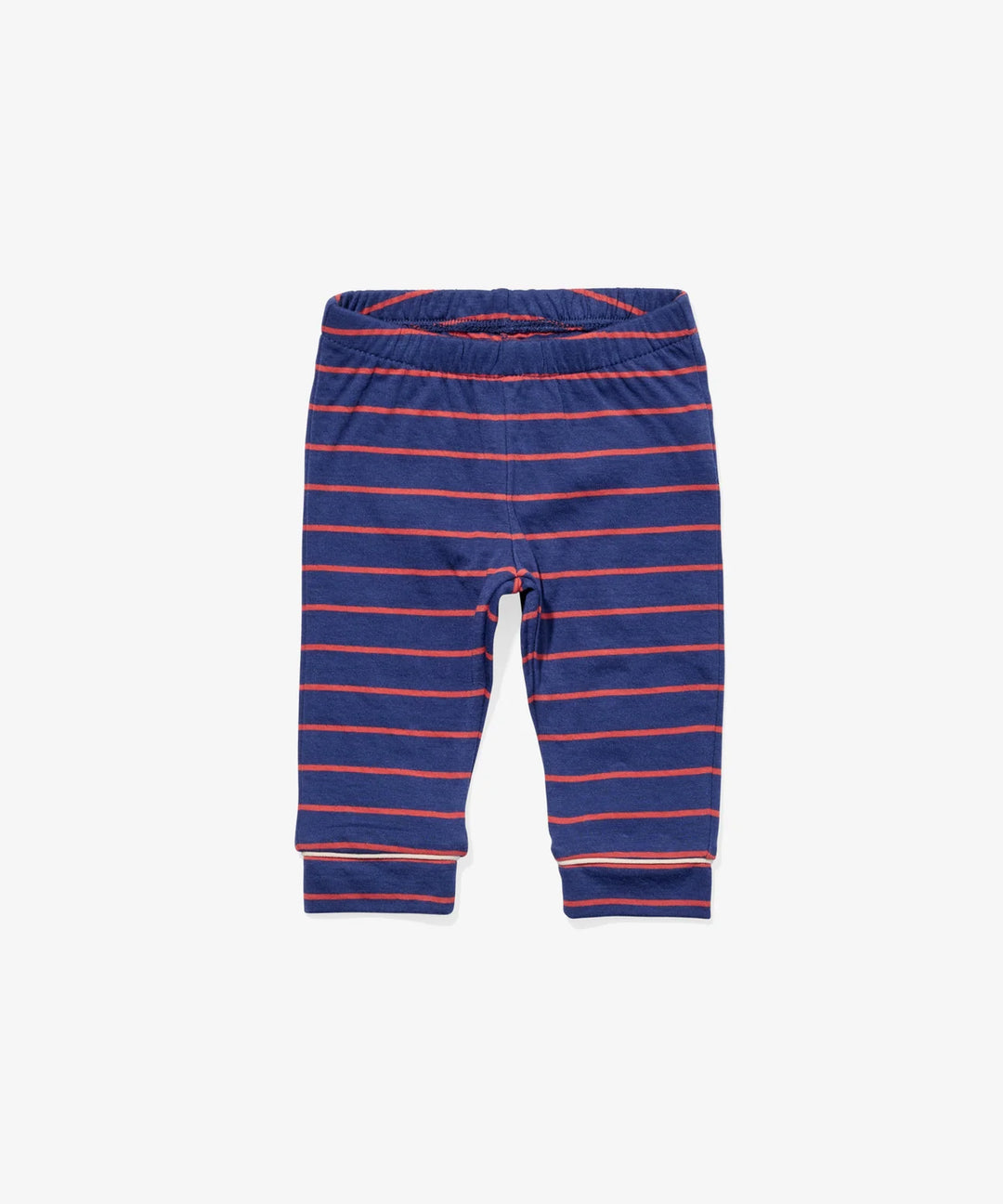 Andy Baby Legging, Navy Fine Stripe