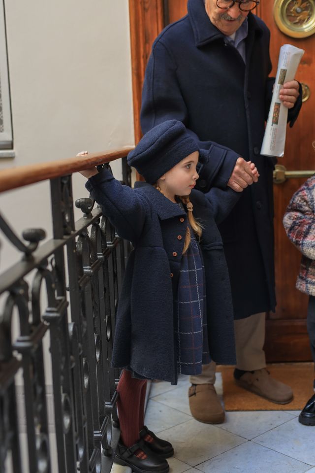 Anne Coat, Dark-Blue