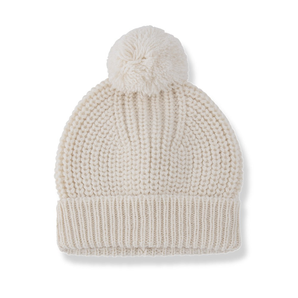 Beziers Beanie, Ecru