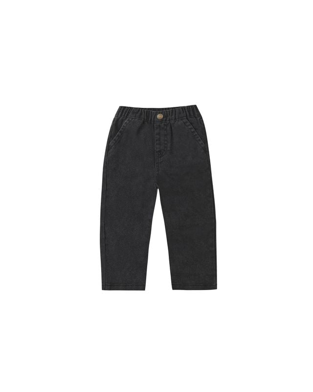 Baggy Pant, Washed Black