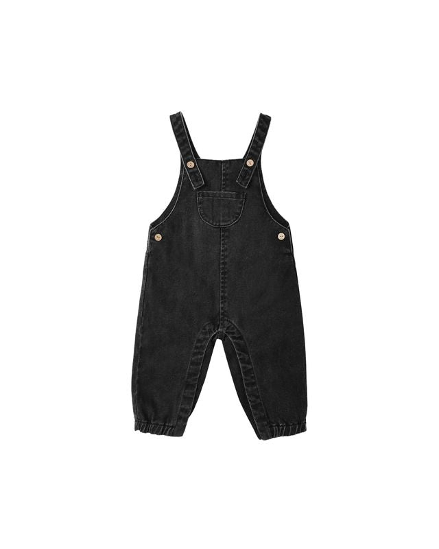 Baby Overalls, Washed Black