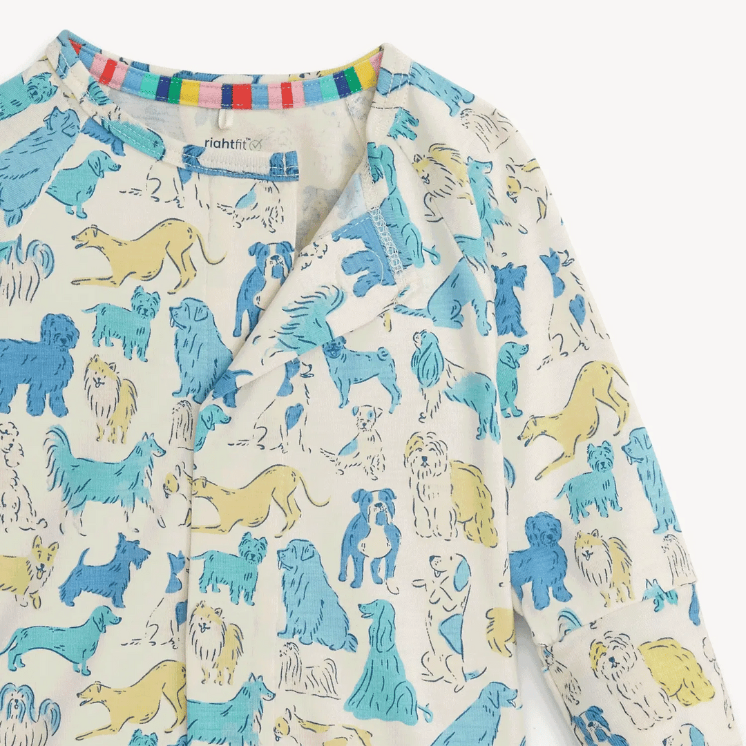 Coverall, Blue It's A Paw-ty