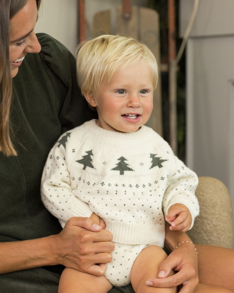 Fair Isle Sweater, Trees