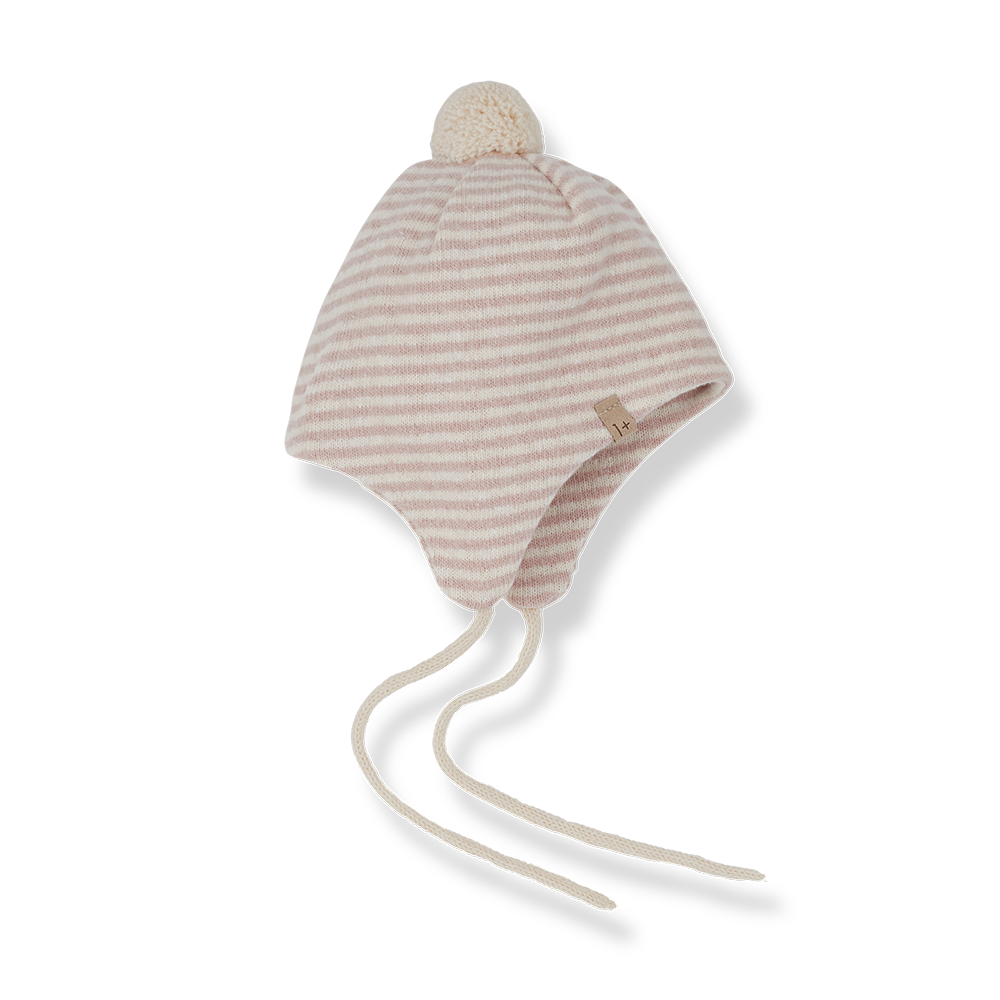 Carlota Pom-Pom Beanie, Nude