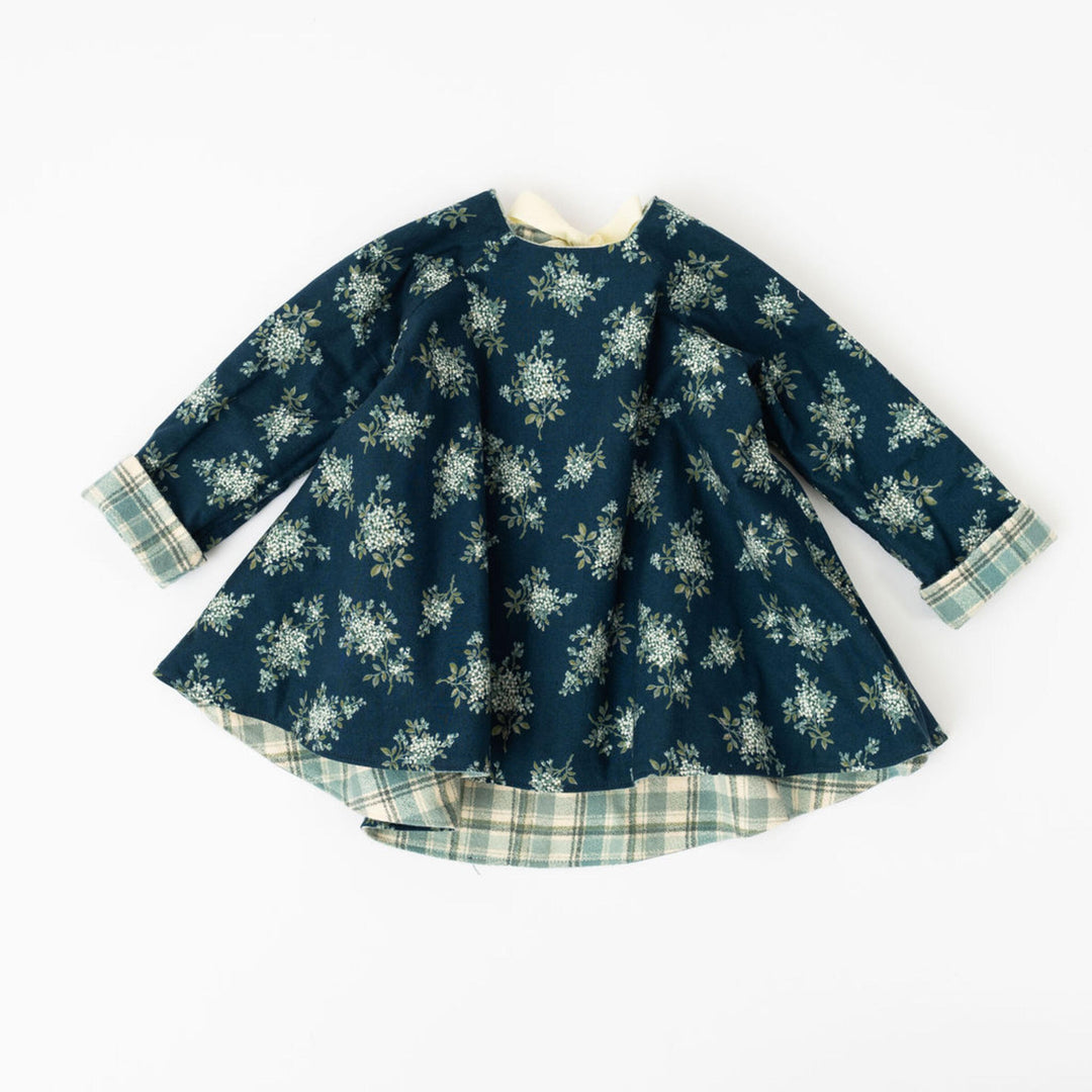 Reversible Swing Tunic, Winter Corsage