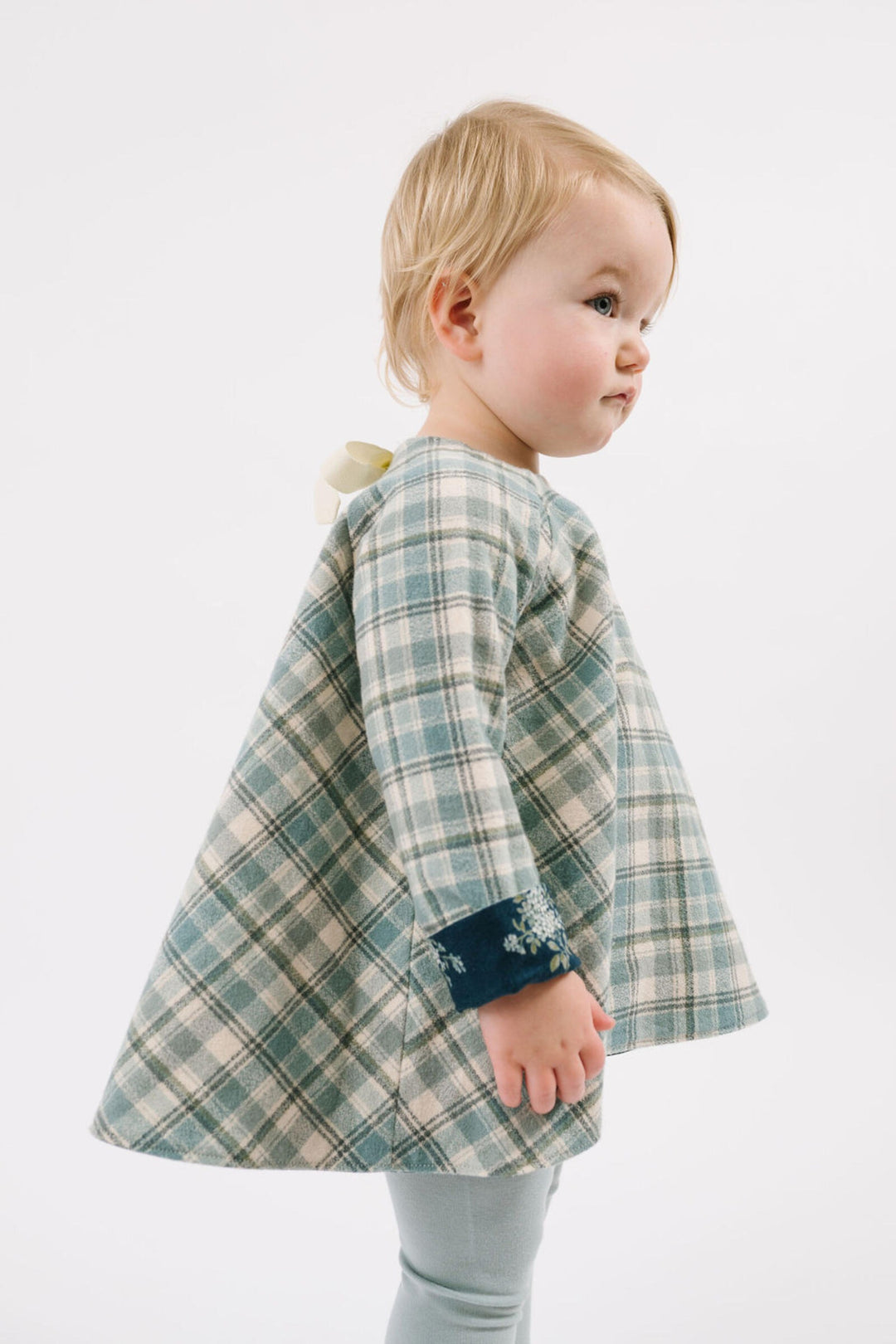 Reversible Swing Tunic, Winter Corsage