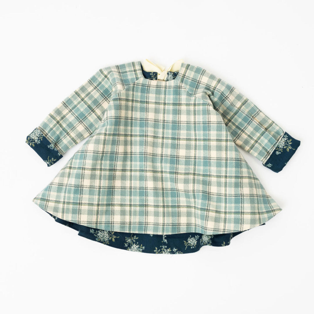 Reversible Swing Tunic, Winter Corsage