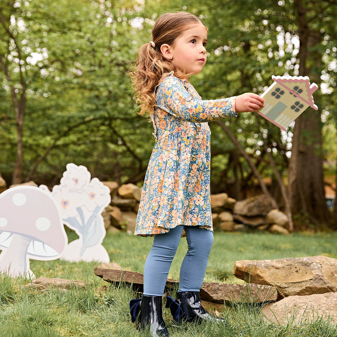 Modal Dress & Legging Set, Flora