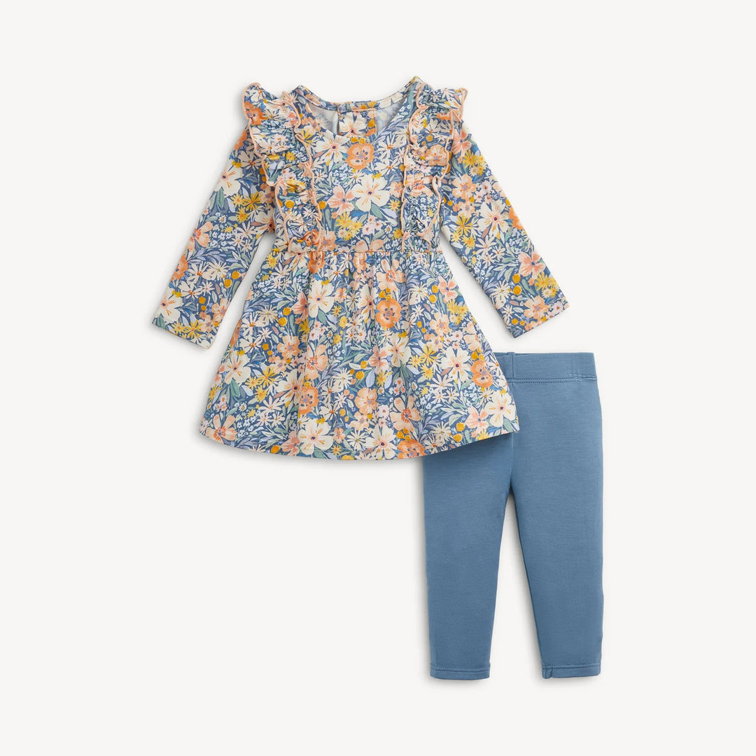 Modal Dress & Legging Set, Flora